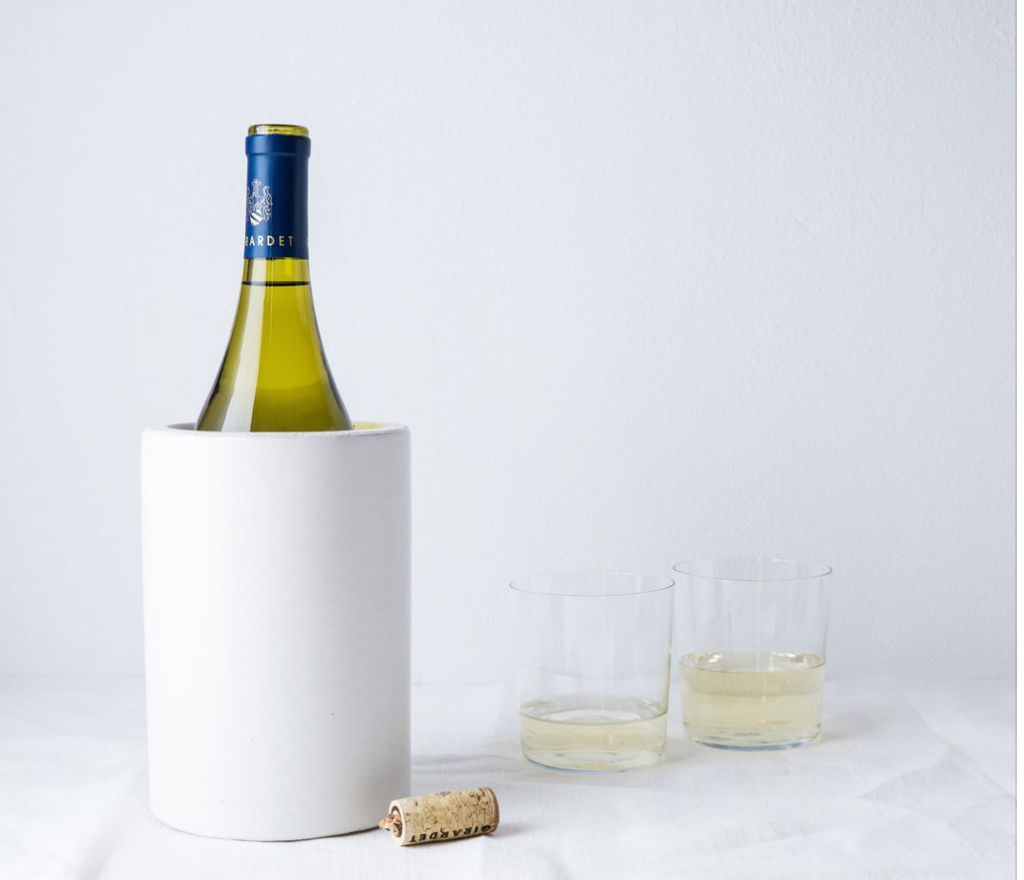 Concrete Kitchen Set: White