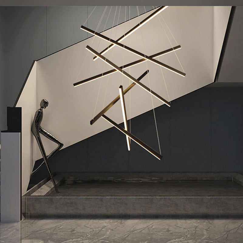 Modern Luxury Small Apartment Chandelier Simple Atmosphere Ceiling Light