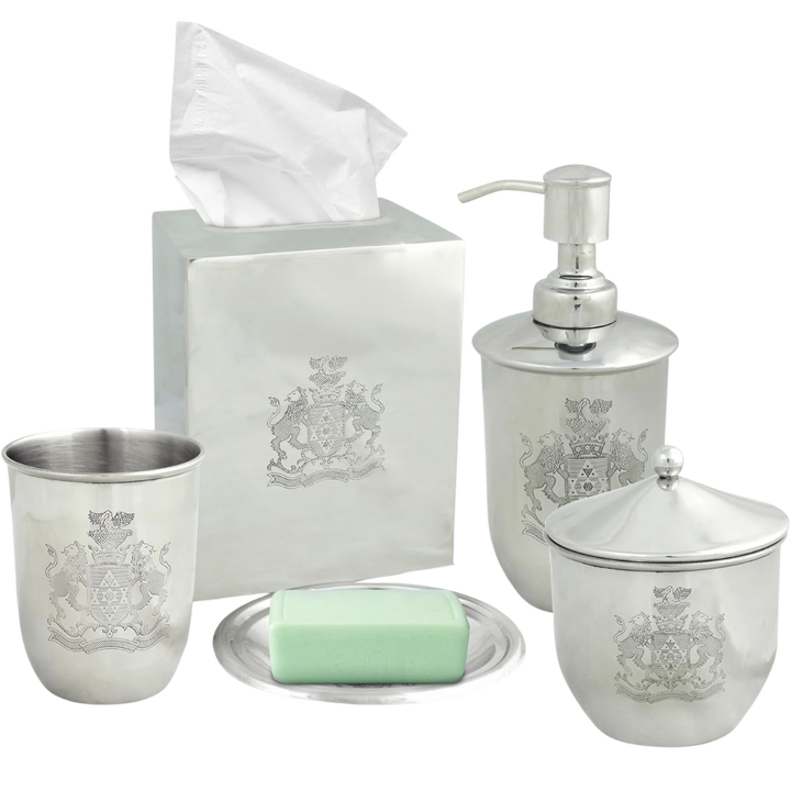 The Durkee Collection - Elegant Modern Bathroom Décor Accessories Set of 5