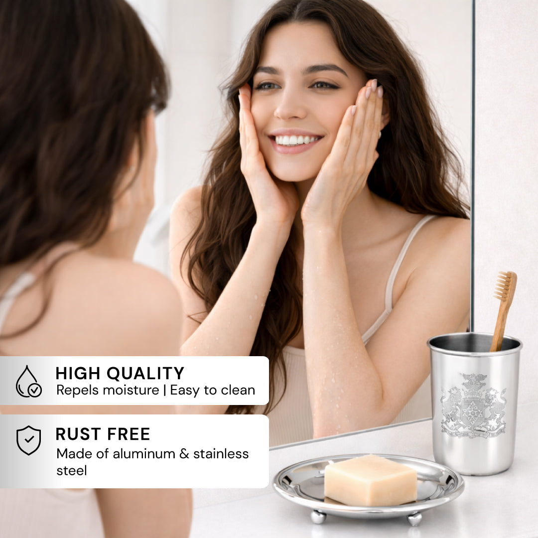 The Durkee Collection - Elegant Modern Bathroom Décor Accessories Set of 5