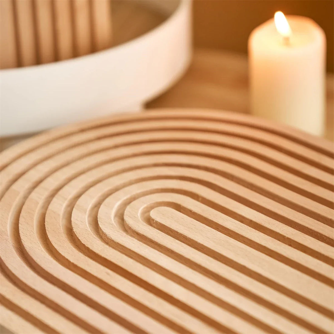 Wooden Wave Arch Cutting Board Boho Decorative Kitchen Home Decor