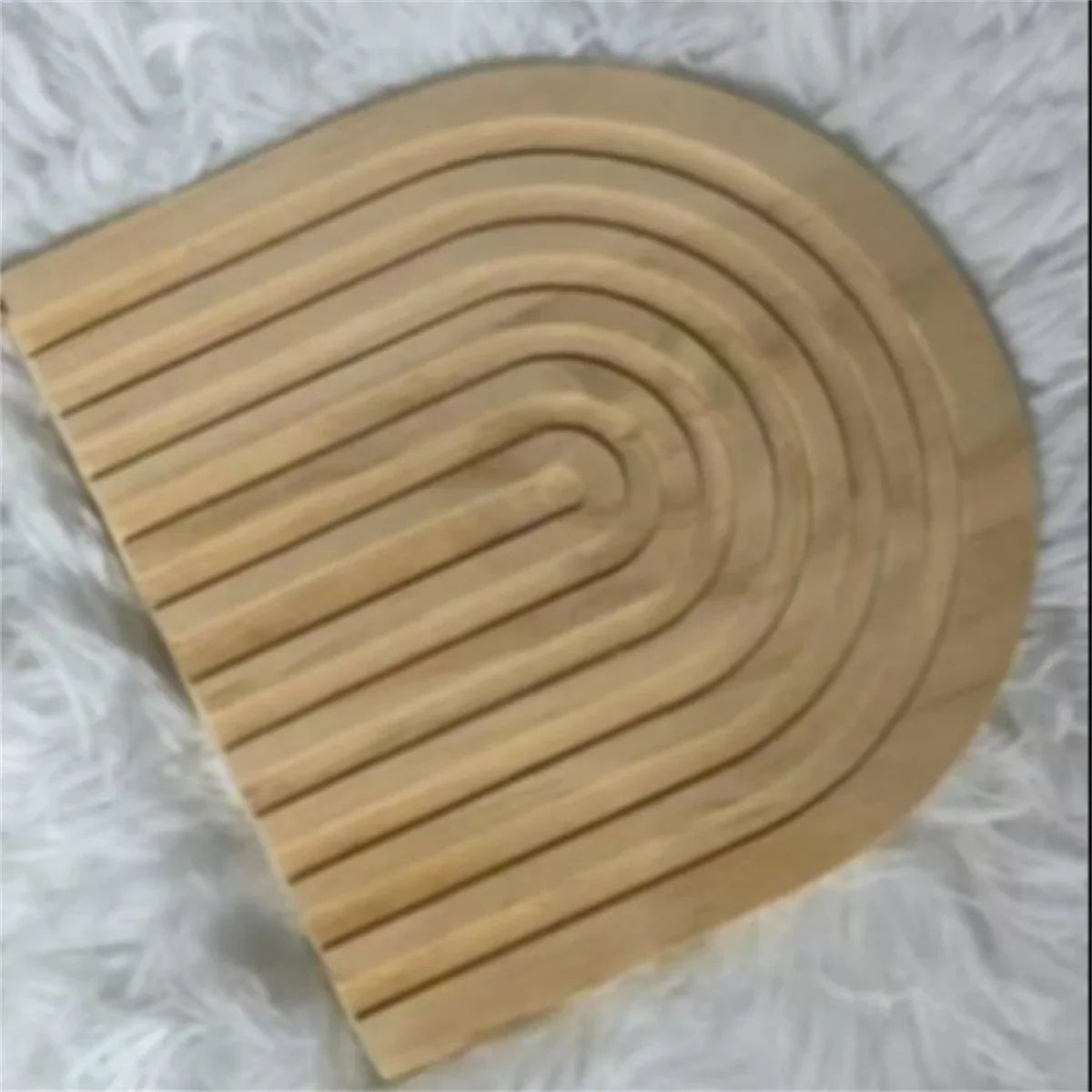 Wooden Wave Arch Cutting Board Boho Decorative Kitchen Home Decor