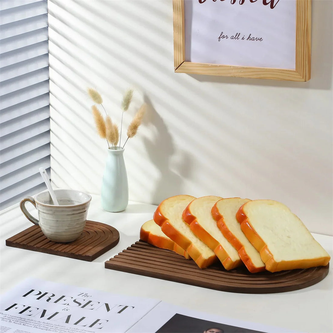 Wooden Wave Arch Cutting Board Boho Decorative Kitchen Home Decor