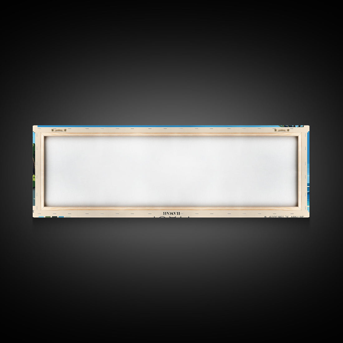 Maui, Hawaii Panoramic Print, Vacation Gift, Hawaii Wall Art, Beach Painting, Beach Decor, Beach Or Lakehouse Art