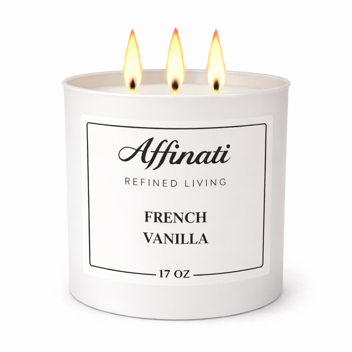 3-Wick French Vanilla Candle