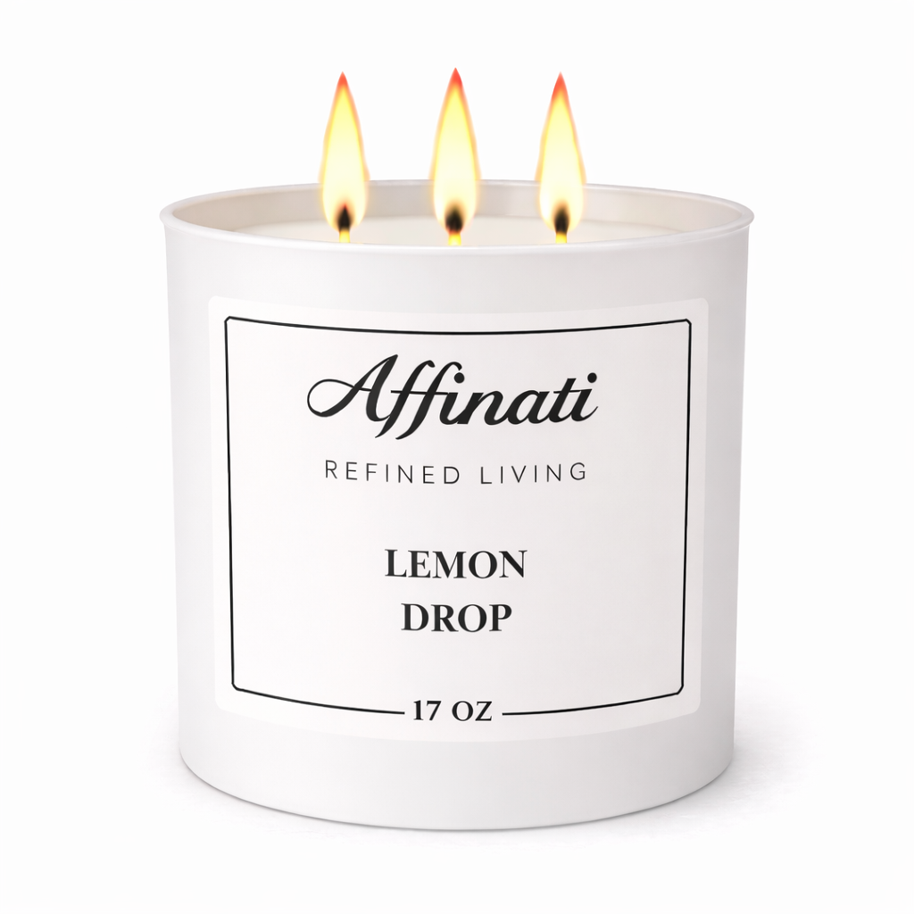 3-Wick Lemon Drop Candle