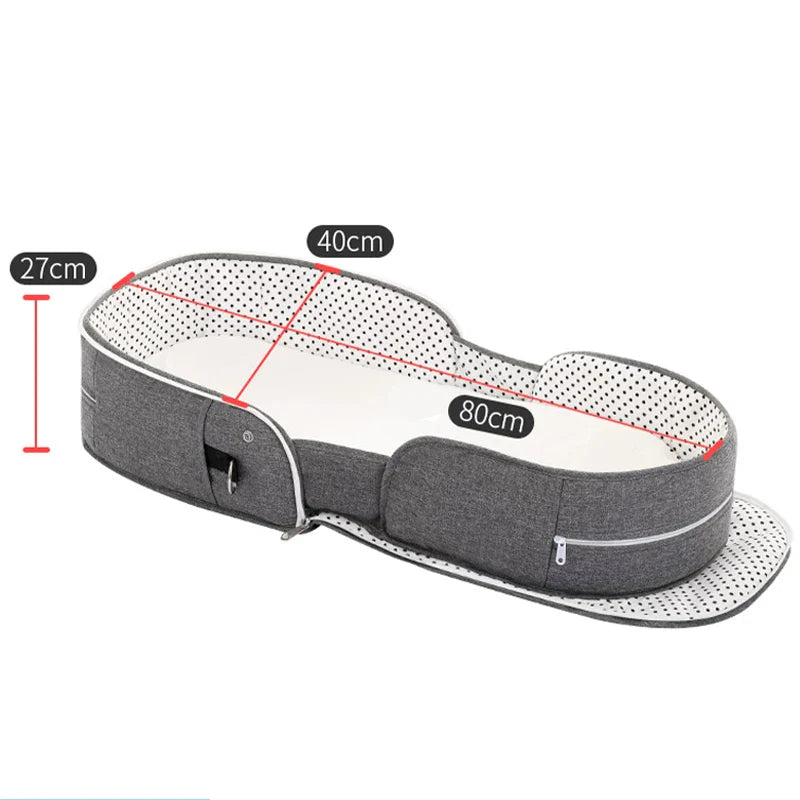 Baby Crib Multifunction Folding Travel Cot With Mosquito Net