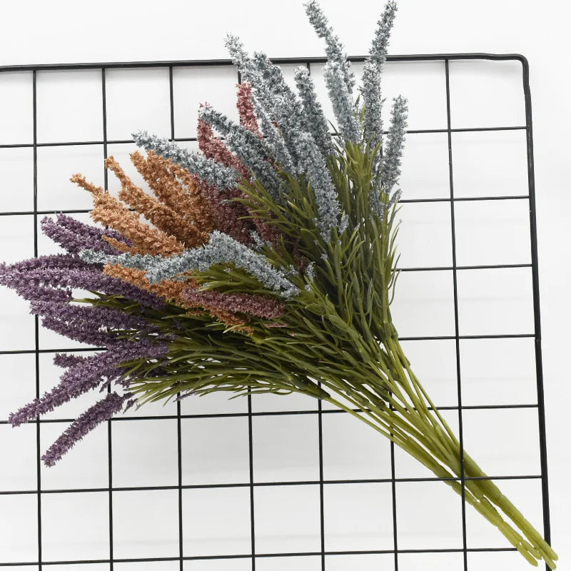 DecorBites™ Artificial Lavender Plants: Home Decor, Wedding DIY, Photo Props, Indoor Furnishings