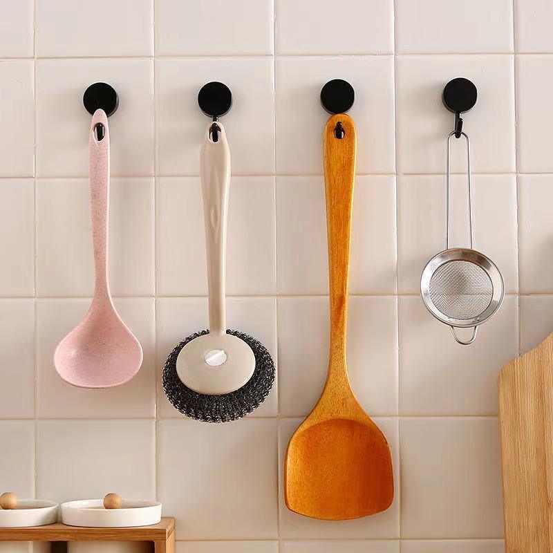 10PCS Self Adhesive Wall Hooks Strong No Drill Home Organizer
