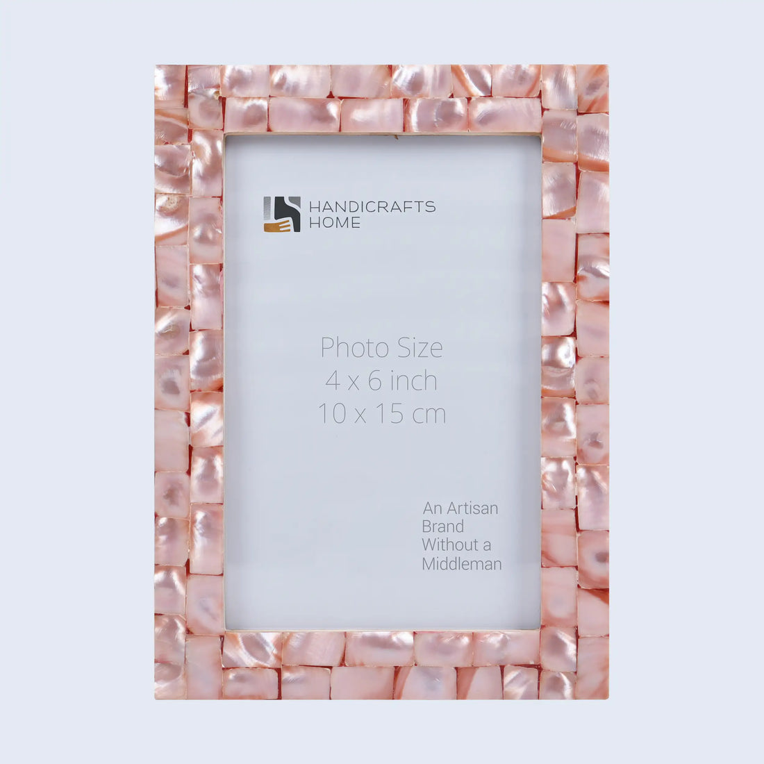 Picture Frame Mother of Pearl Collection Pink - 3 Sizes