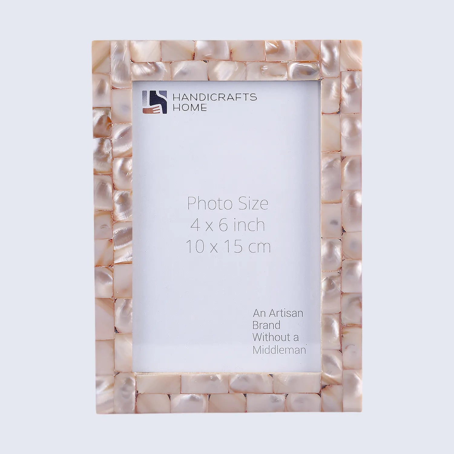 Picture Frame Mother of Pearl Collection Pink - 3 Sizes