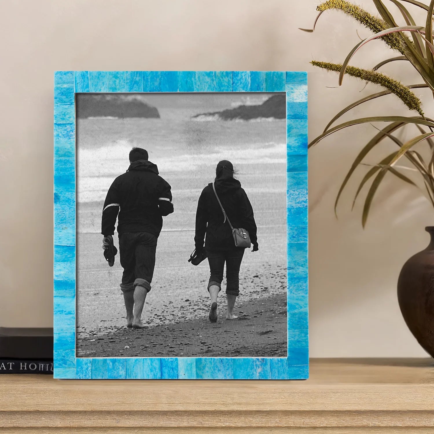 Picture Frame Classic Collection Bone Inlay Turquoise – 3 Sizes