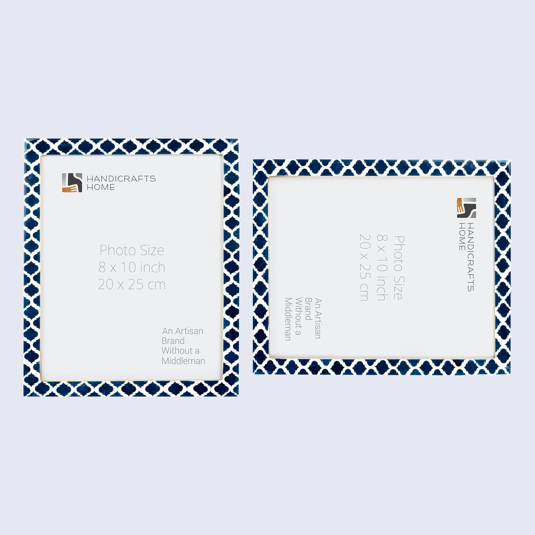 Picture Frame Casablanca Medianoche Collection Resin Inlay Pack of 2 – 3 Sizes