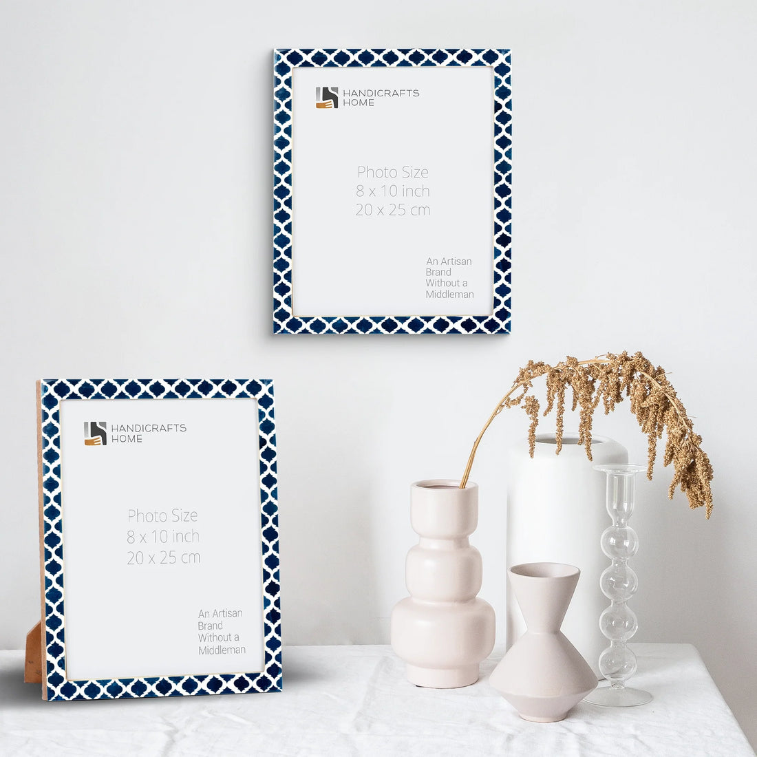 Picture Frame Casablanca Medianoche Collection Resin Inlay Pack of 2 – 3 Sizes