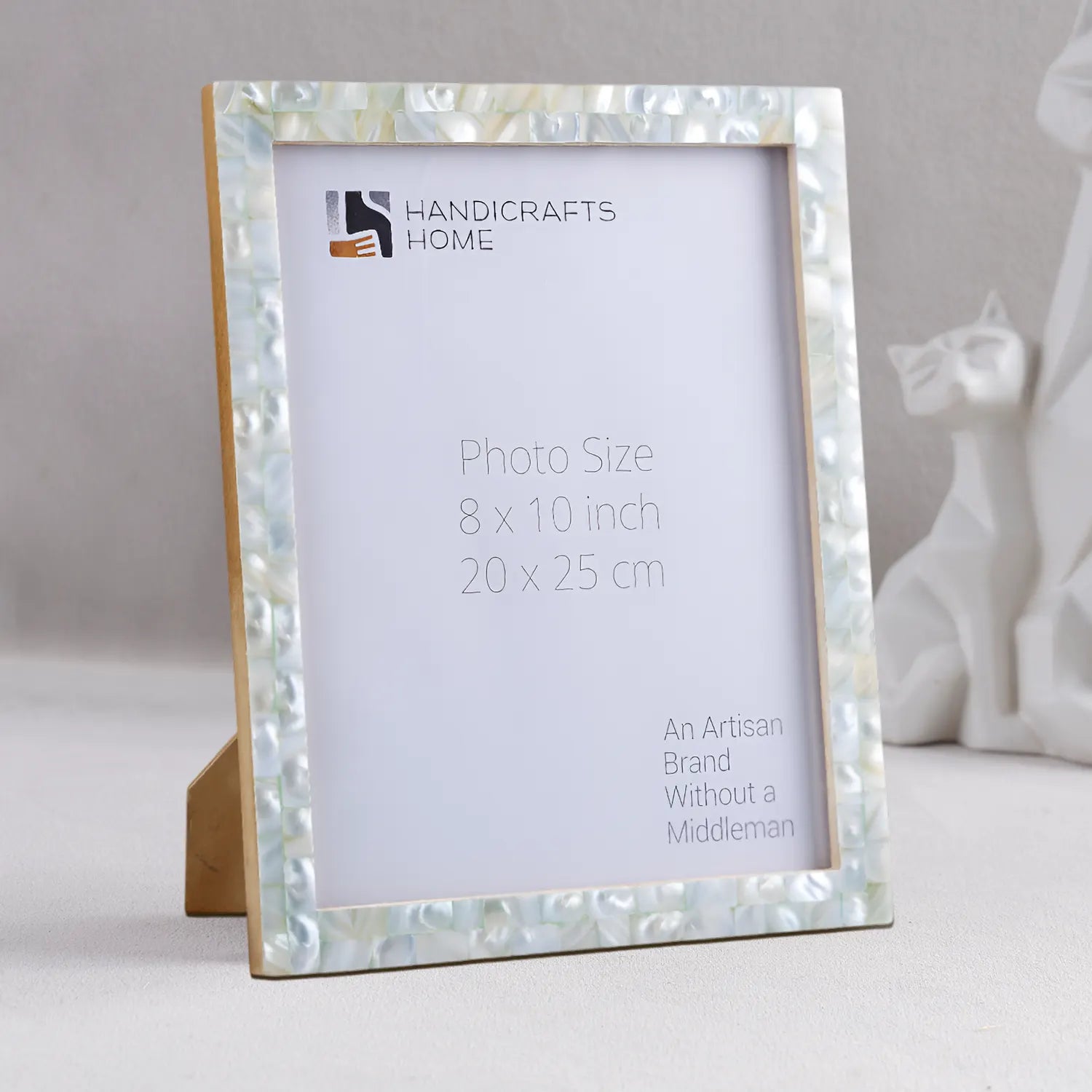 Picture Frame Mother of Pearl Collection Green 3 Sizes
