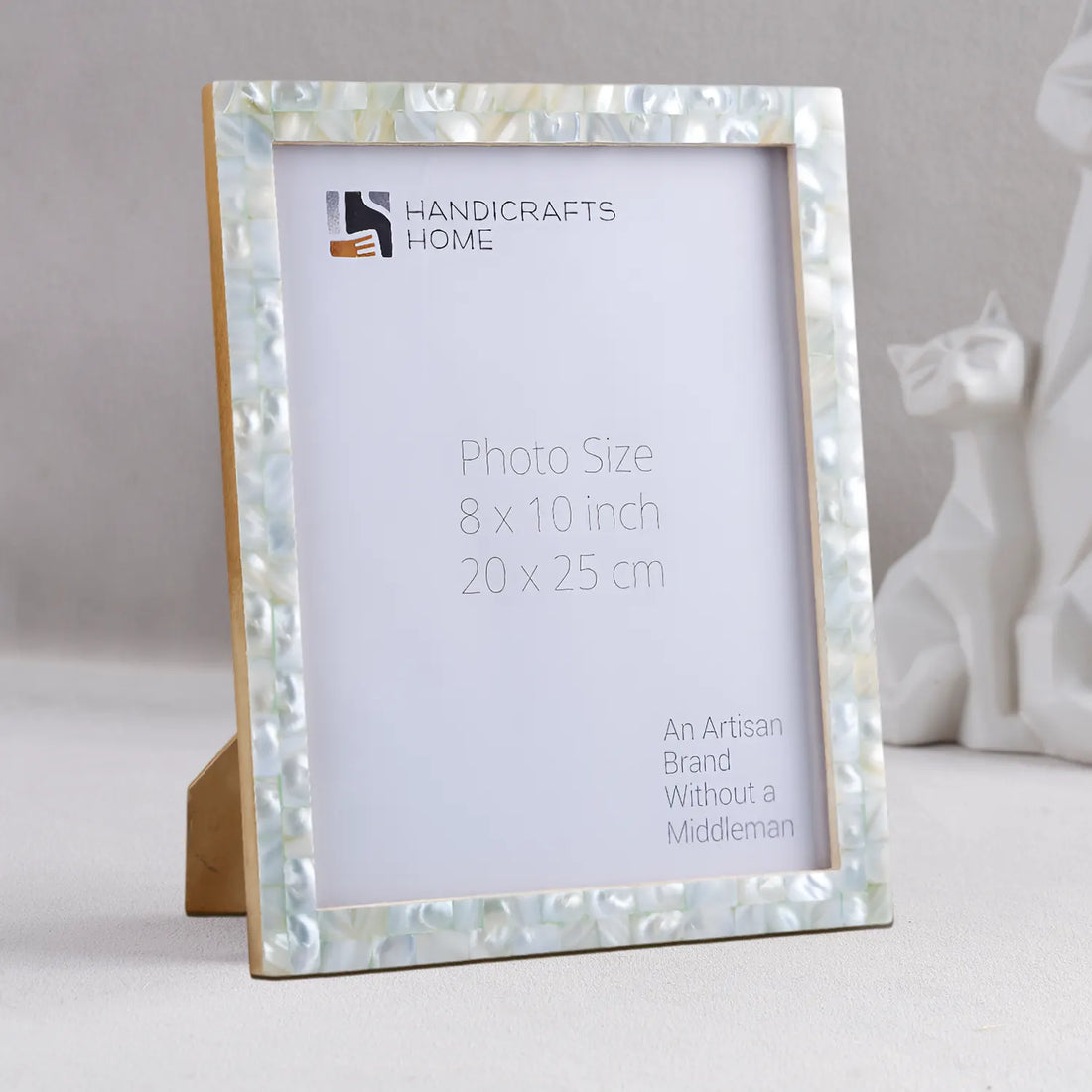 Picture Frame Mother of Pearl Collection Green 3 Sizes