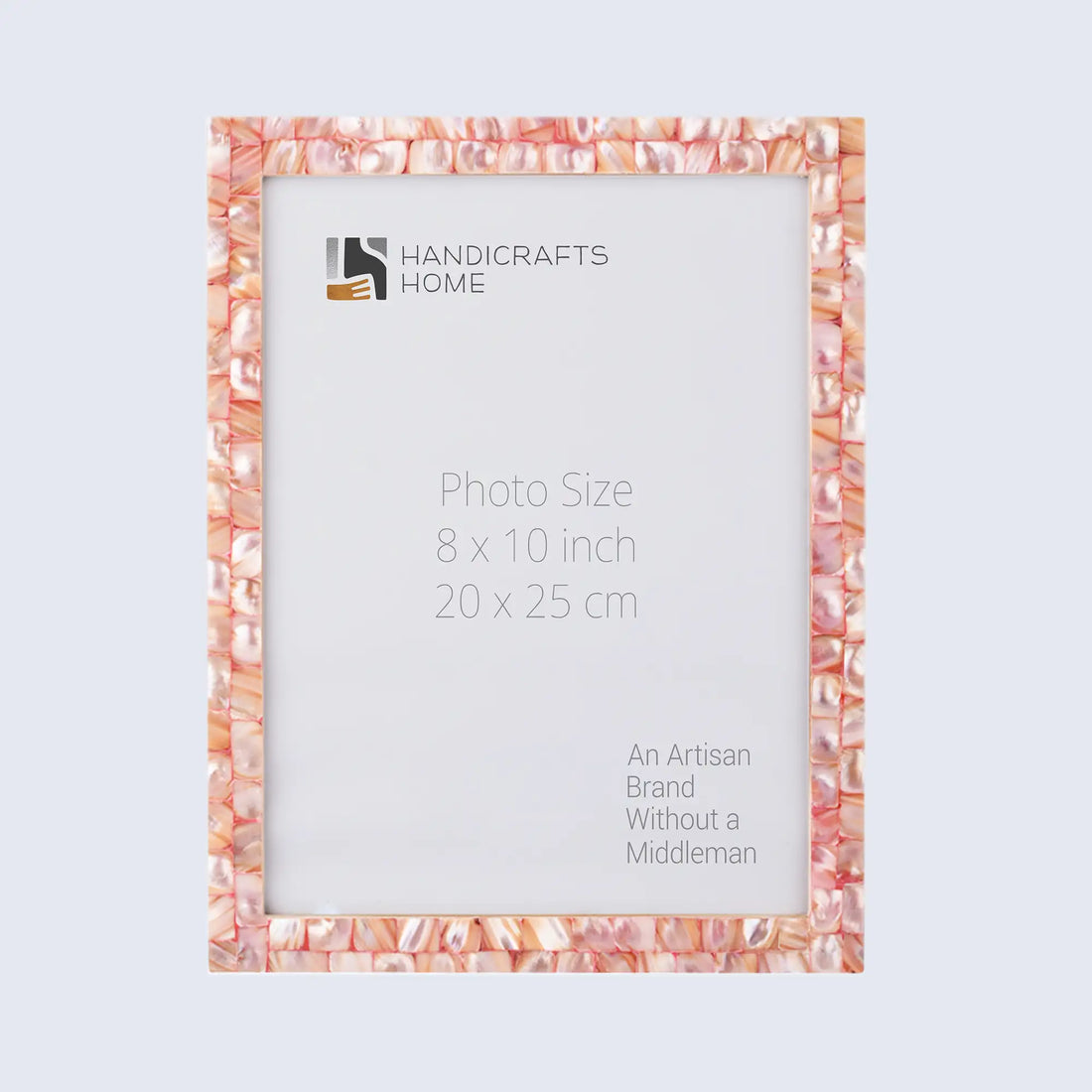 Picture Frame Mother of Pearl Collection Pink - 3 Sizes