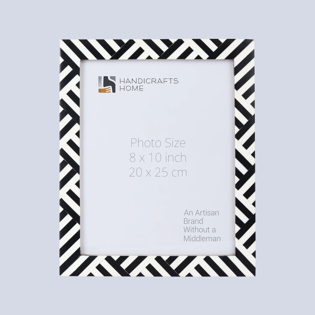 Picture Frame Avant Coco Collection Resin Inlay Black & White – 4x6, 5x7 & 8x10"