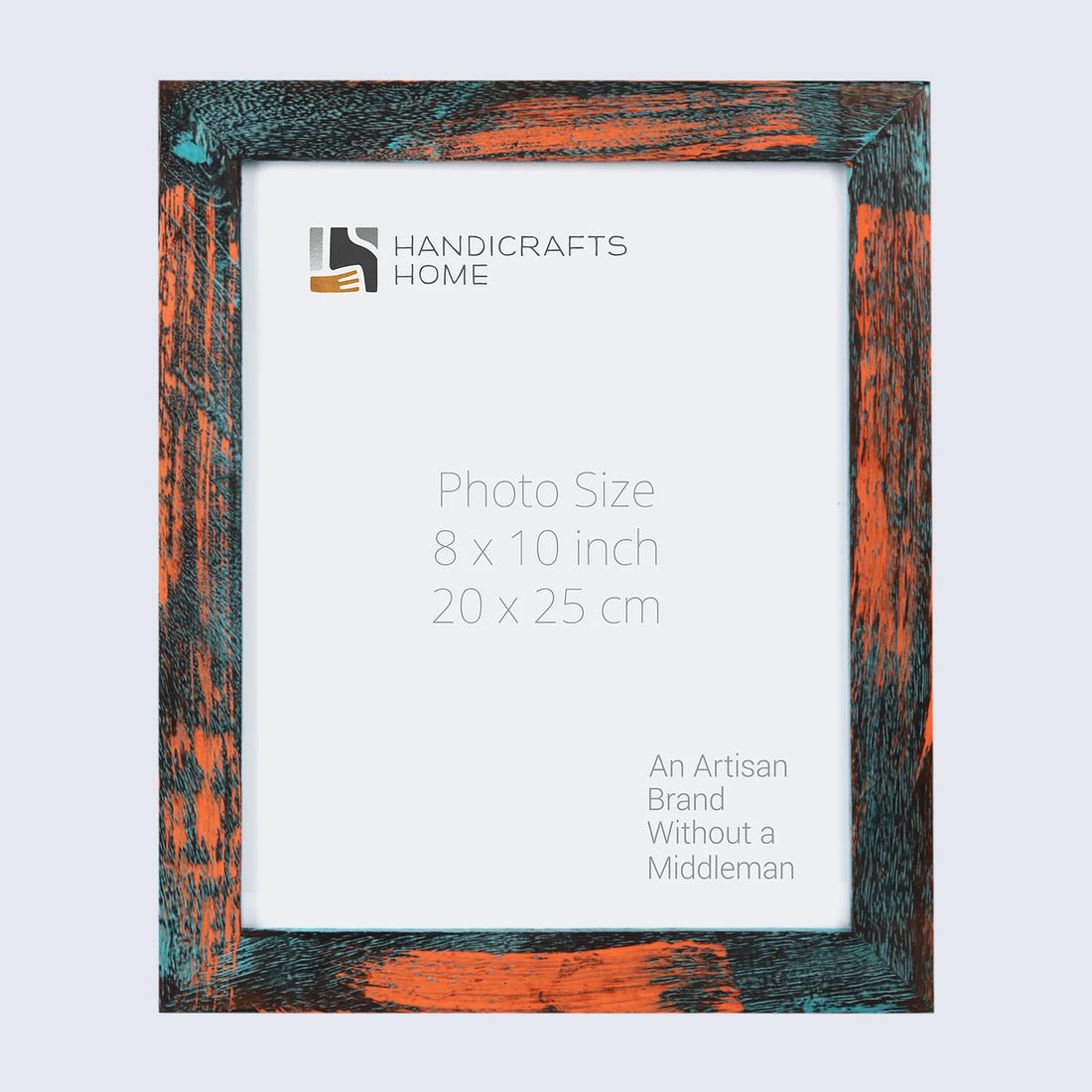 Picture Frame Driftwood Bali Collection Wood Inlay Multicolor – 4x6, 5x7 & 8x10"