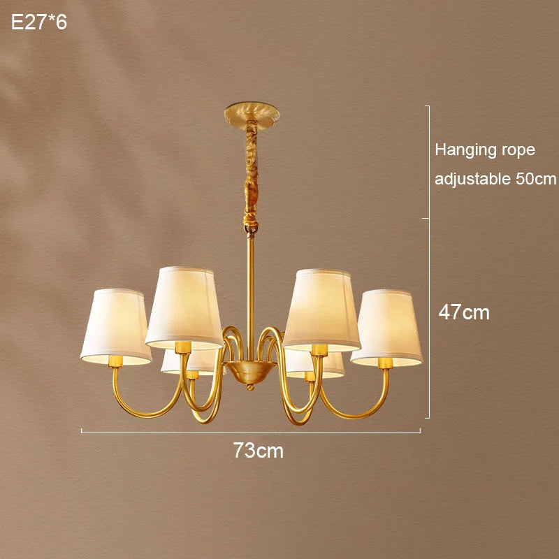 Copper Chandelier Pendant Lighting