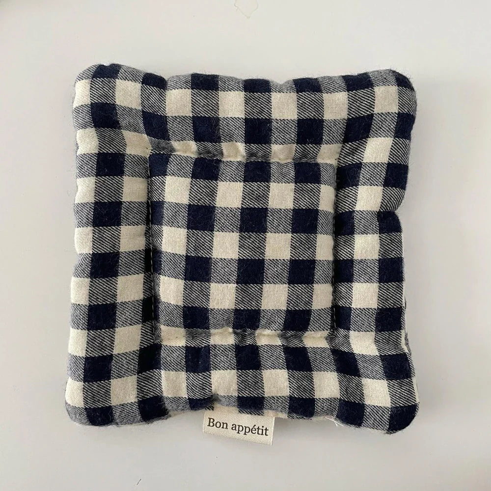 Pastoral Cotton Coaster Cloth Placemat Insulation Pad Kitchen Table Decor