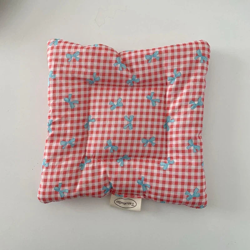 Pastoral Cotton Coaster Cloth Placemat Insulation Pad Kitchen Table Decor