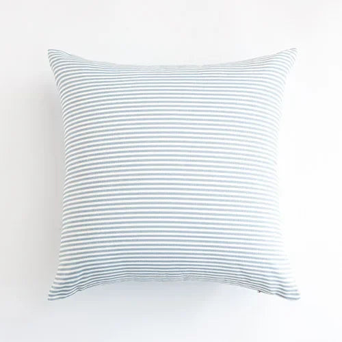 1PC Light Blue Plaid Baby Pillow Cover Sofa Home Decor