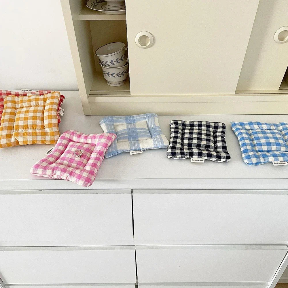 Pastoral Cotton Coaster Cloth Placemat Insulation Pad Kitchen Table Decor