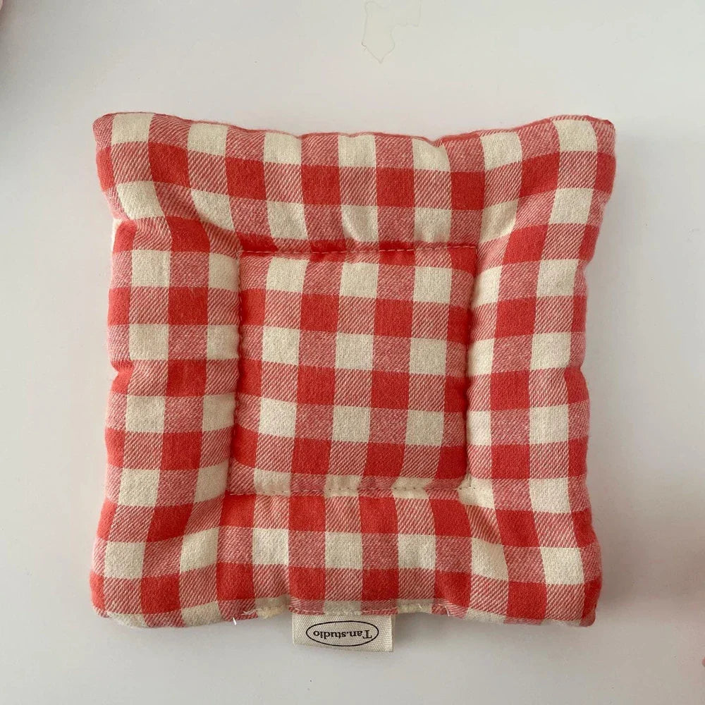 Pastoral Cotton Coaster Cloth Placemat Insulation Pad Kitchen Table Decor