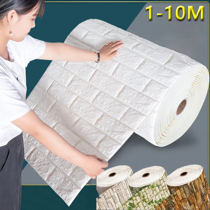 Waterproof PVC Wall Sticker Roll Kitchen Bedroom Living Room Decor