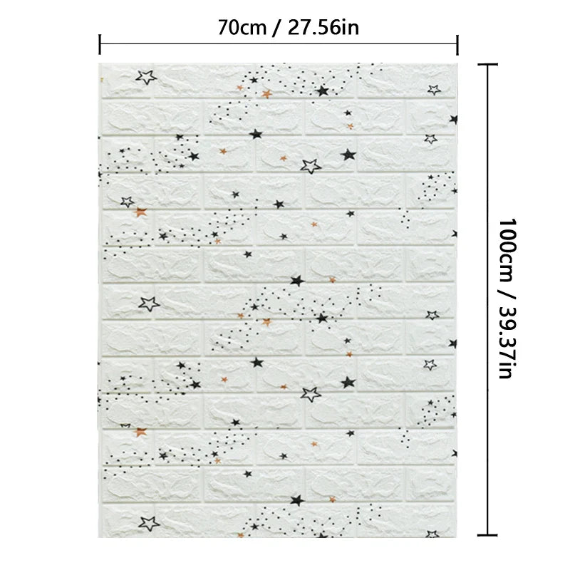 Waterproof PVC Wall Sticker Roll Kitchen Bedroom Living Room Decor