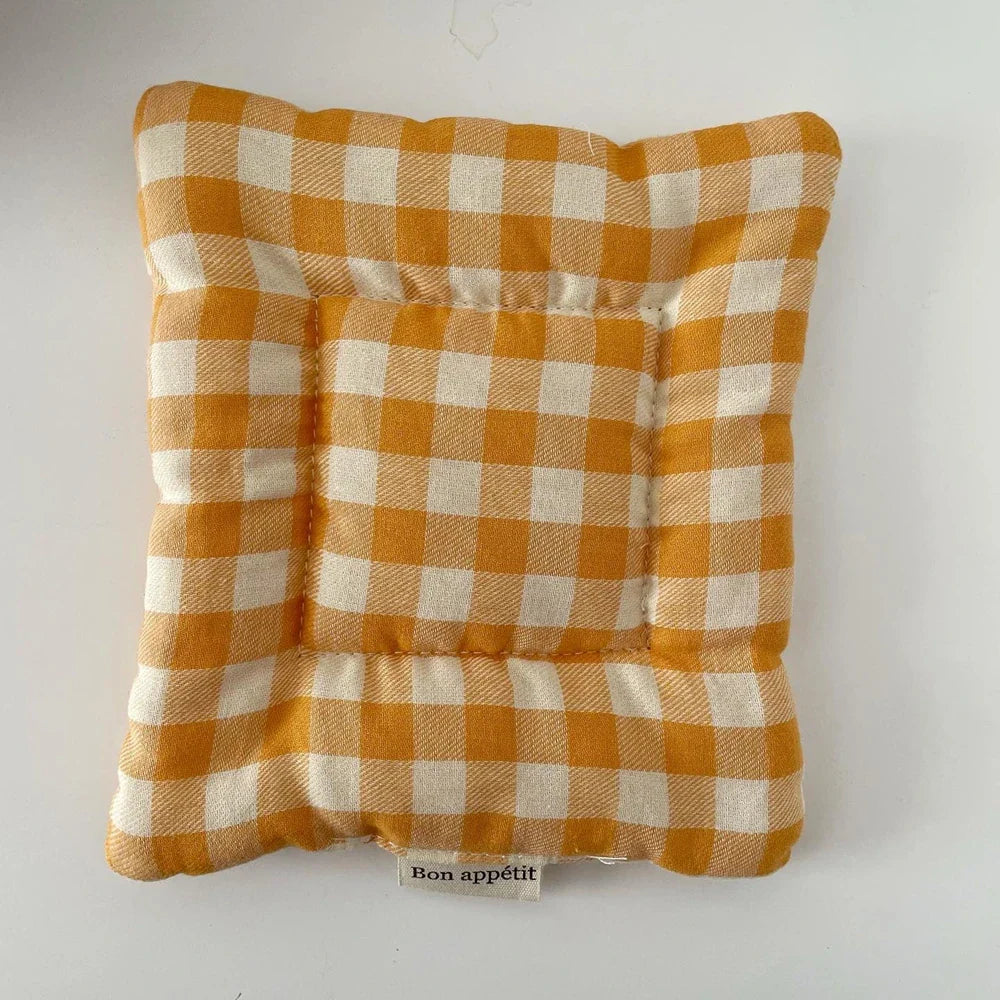 Pastoral Cotton Coaster Cloth Placemat Insulation Pad Kitchen Table Decor
