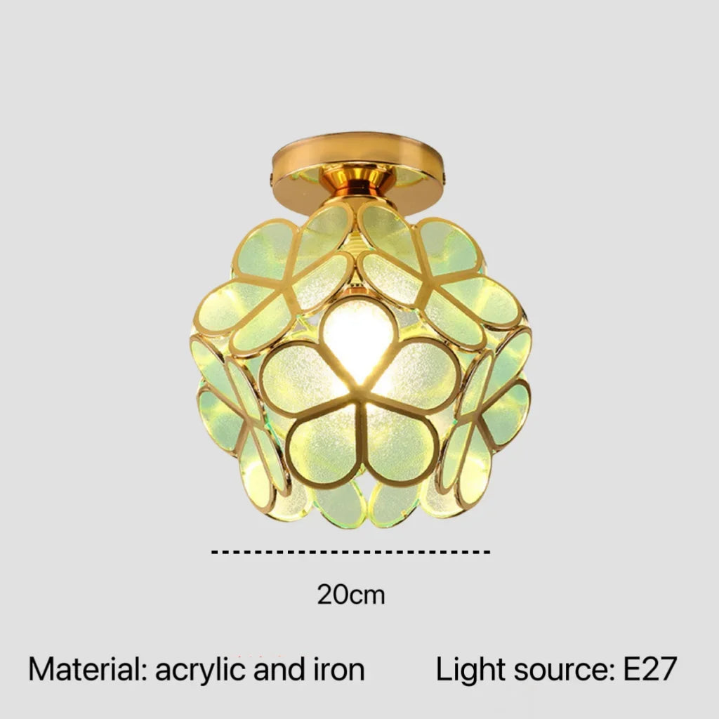 Acrylic Pendant Lamp Bedroom Decor