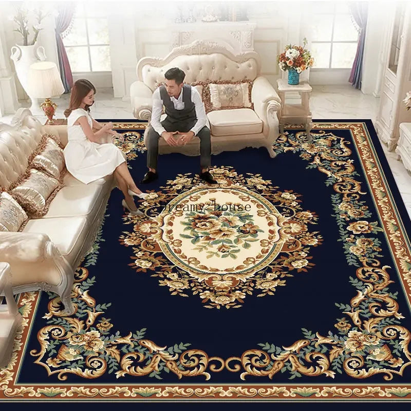 Luxury European Carpets for Living Room, Bedroom 200x300 Home Large Area Rugs Rug Washable