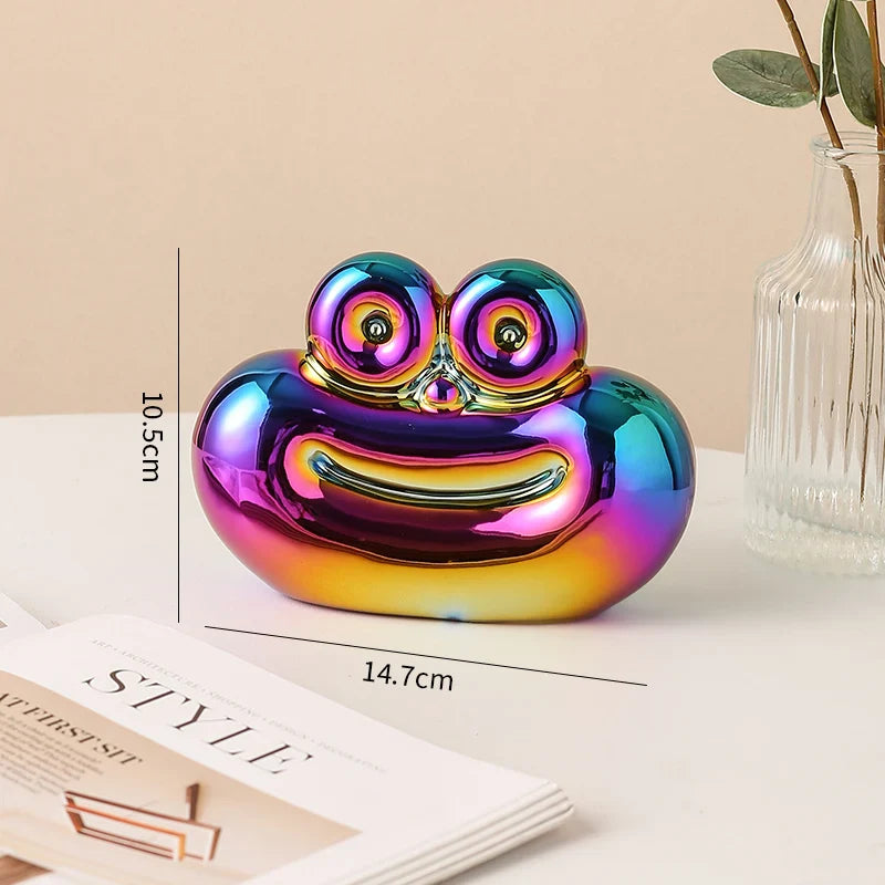 Sausage Shaped Ceramic Decor Unique Home Kitchen Living Room Ornament