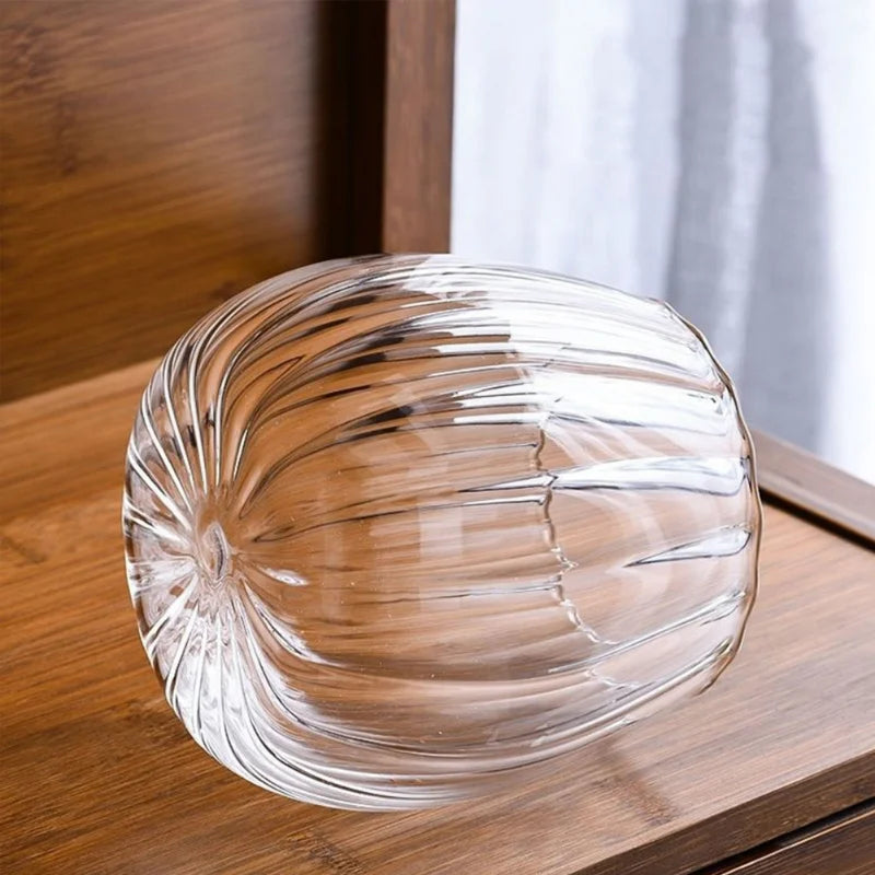DecorBites™ Glass Airtight Canister with Wooden Lid | Stylish Kitchen Storage Solution