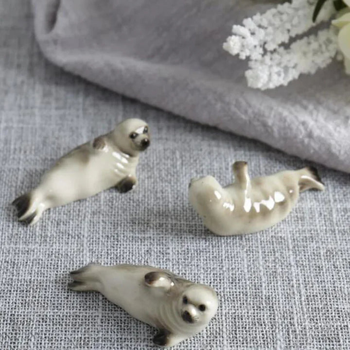 Sea Lion Chopstick Holder Set Cute Tableware Rest Kitchen Decor
