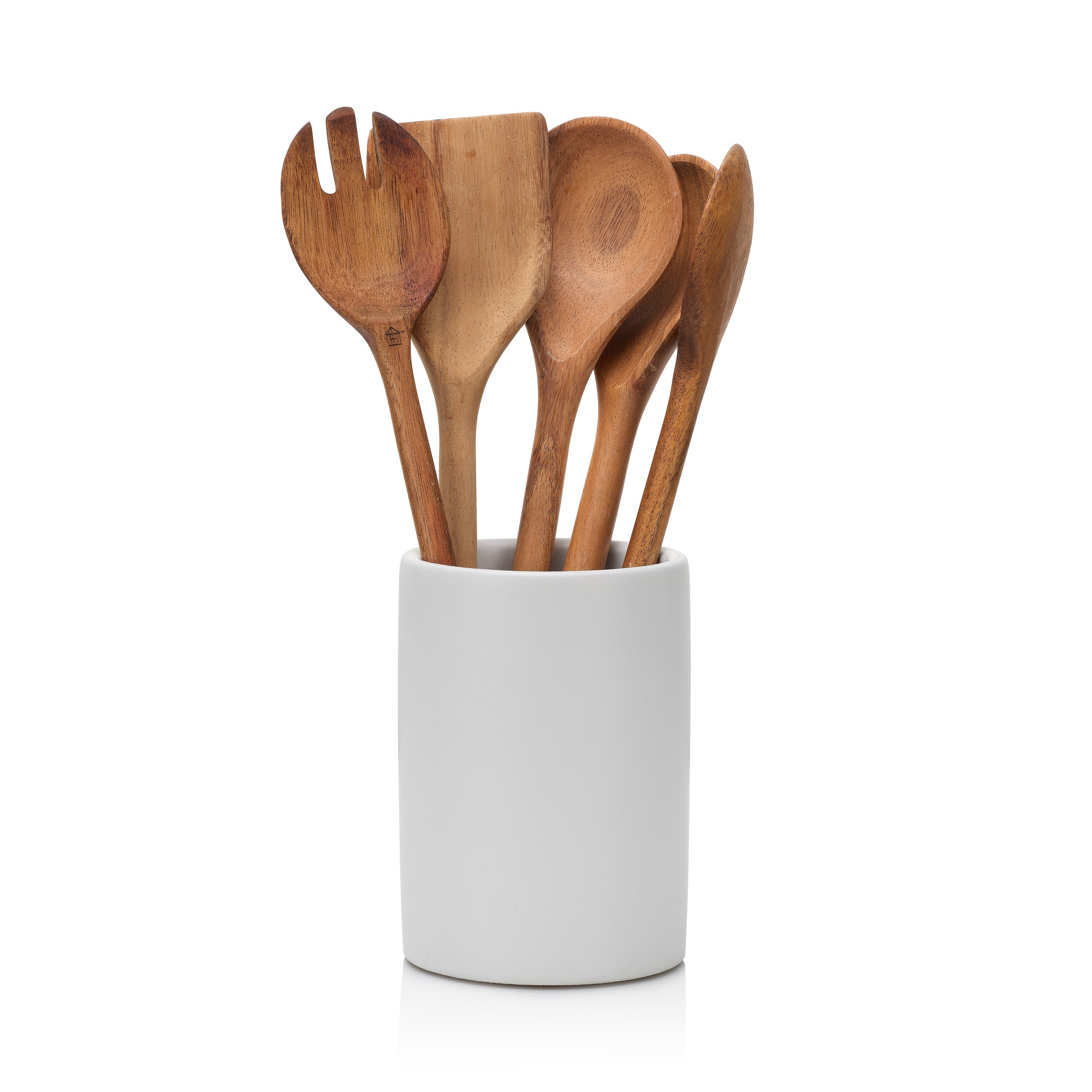 Concrete Kitchen Set: White
