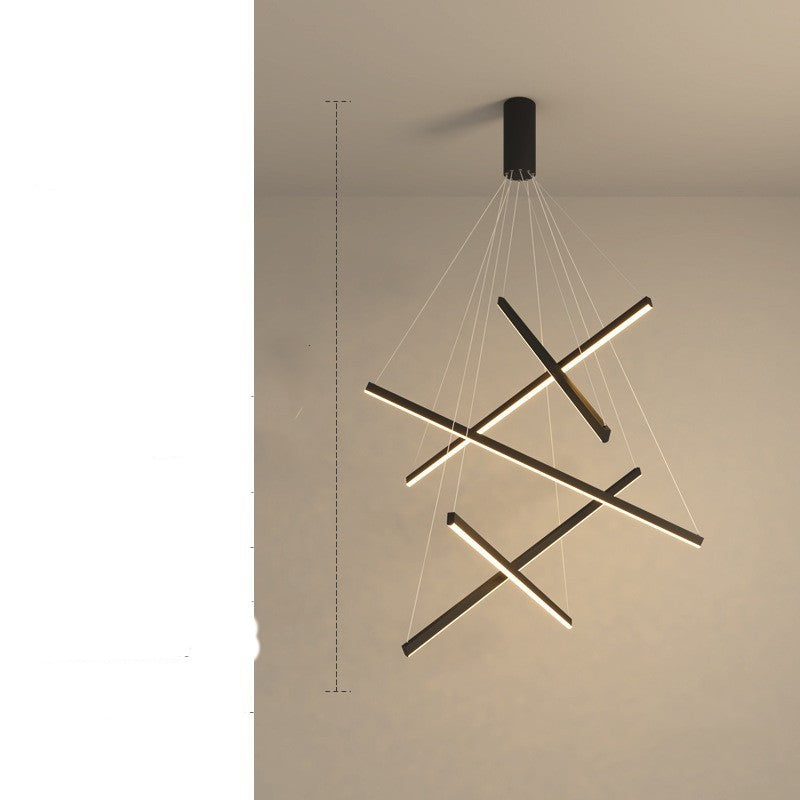 Modern Luxury Small Apartment Chandelier Simple Atmosphere Ceiling Light