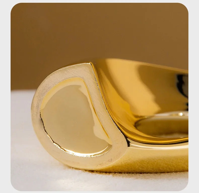 Golden Flower Vase - Home Decor Accessory