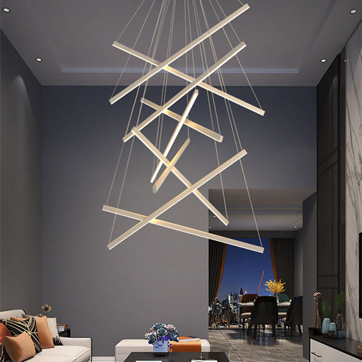 Modern Luxury Small Apartment Chandelier Simple Atmosphere Ceiling Light