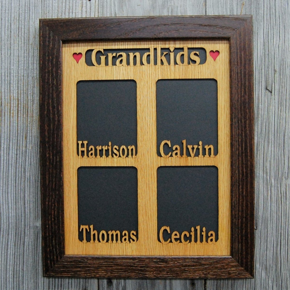 Grandkids Name Picture Frame 11"x14"