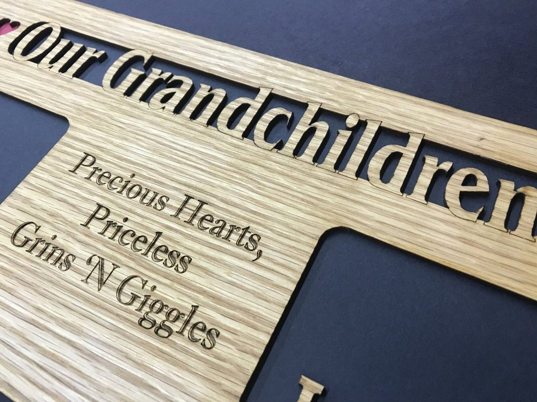Grandkids Name Picture Frame 11"x14"