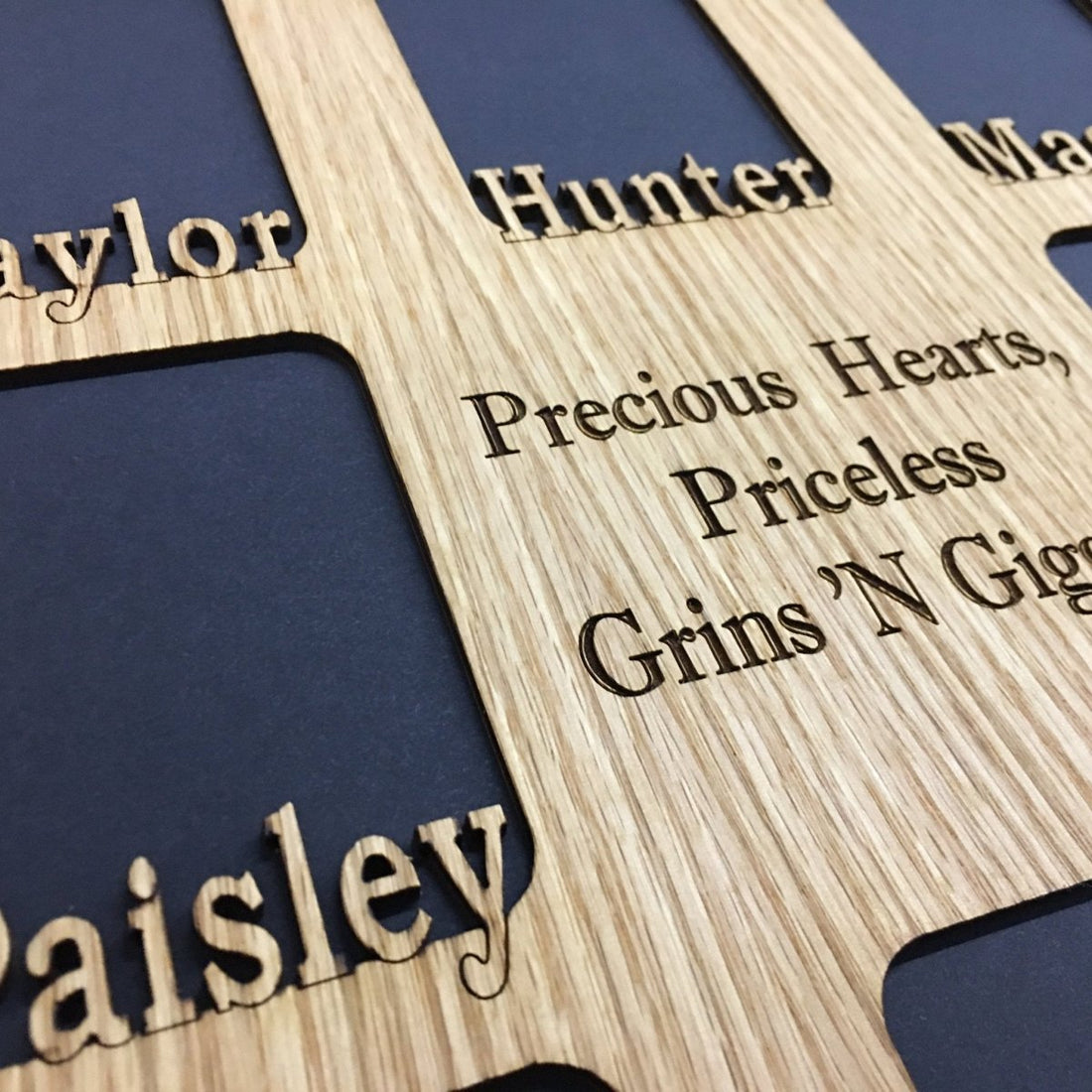 Grandkids Name Picture Frame 11"x14"