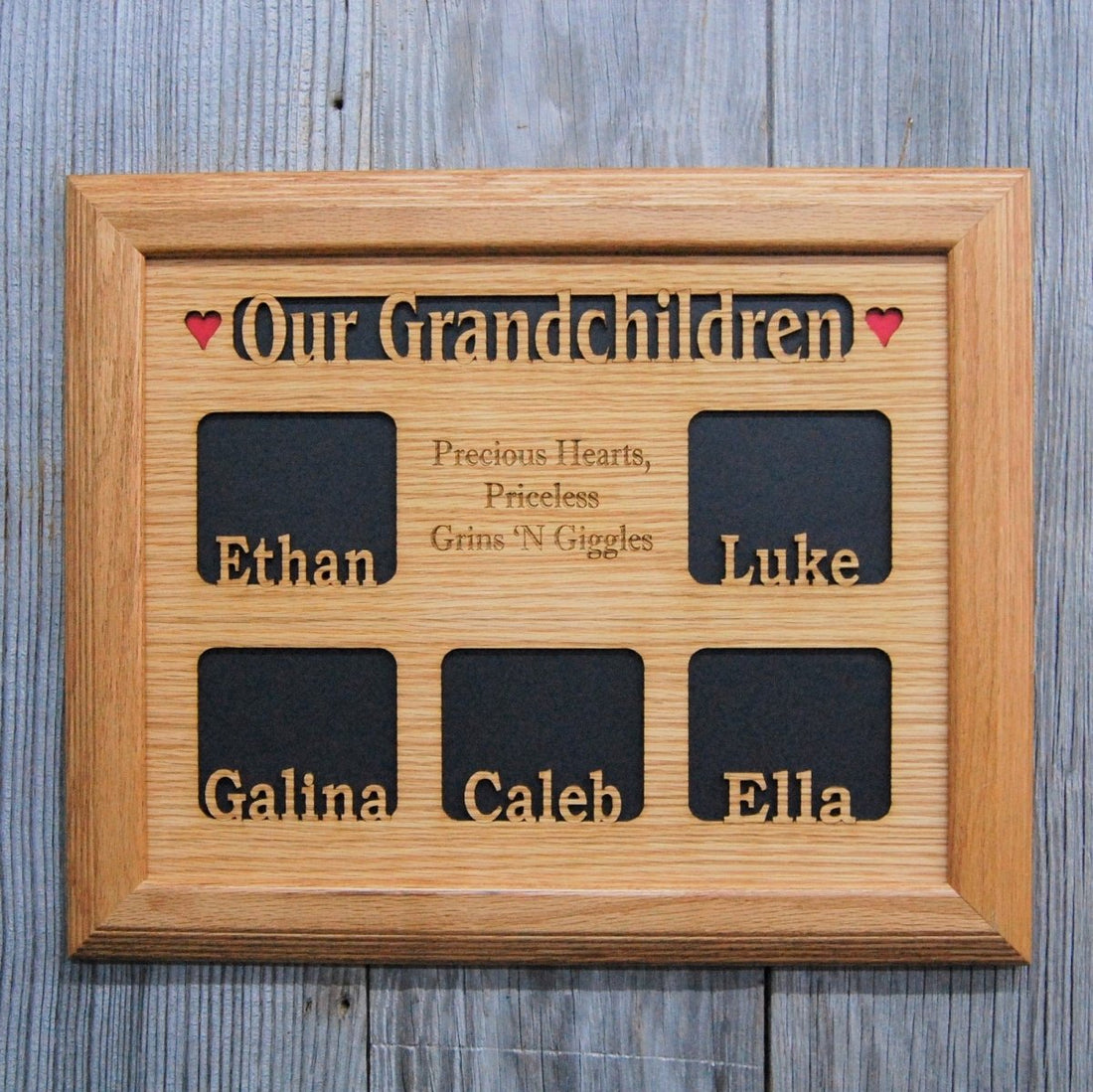 Grandkids Name Picture Frame 11"x14"