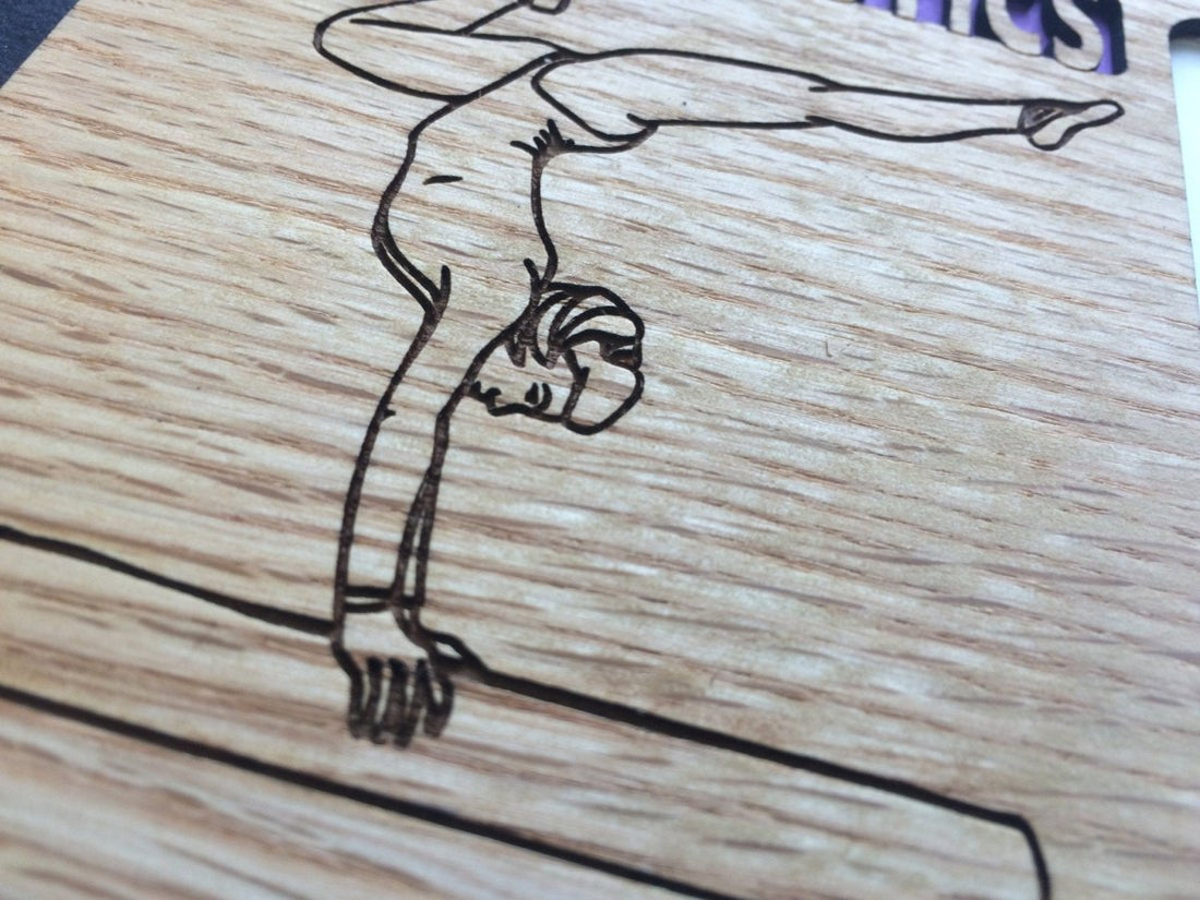 Gymnastics Picture Frame