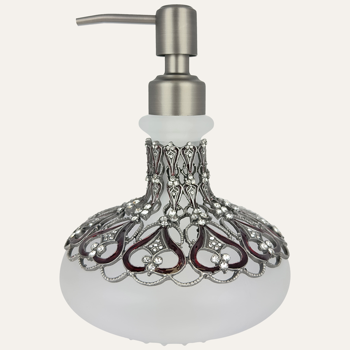 Oriana Grace – Modern Decorative Bathroom Accessory Handmade Soap Dispenser, 9 oz