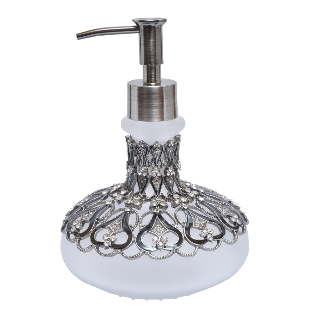 Oriana Grace – Modern Decorative Bathroom Accessory Handmade Soap Dispenser, 9 oz