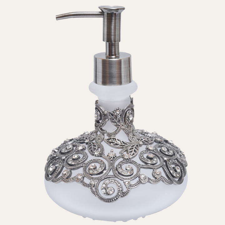 The Millicent - Modern Decorative Bathroom Accessory Handmade Soap Dispenser Gift for Mom 12.5oz