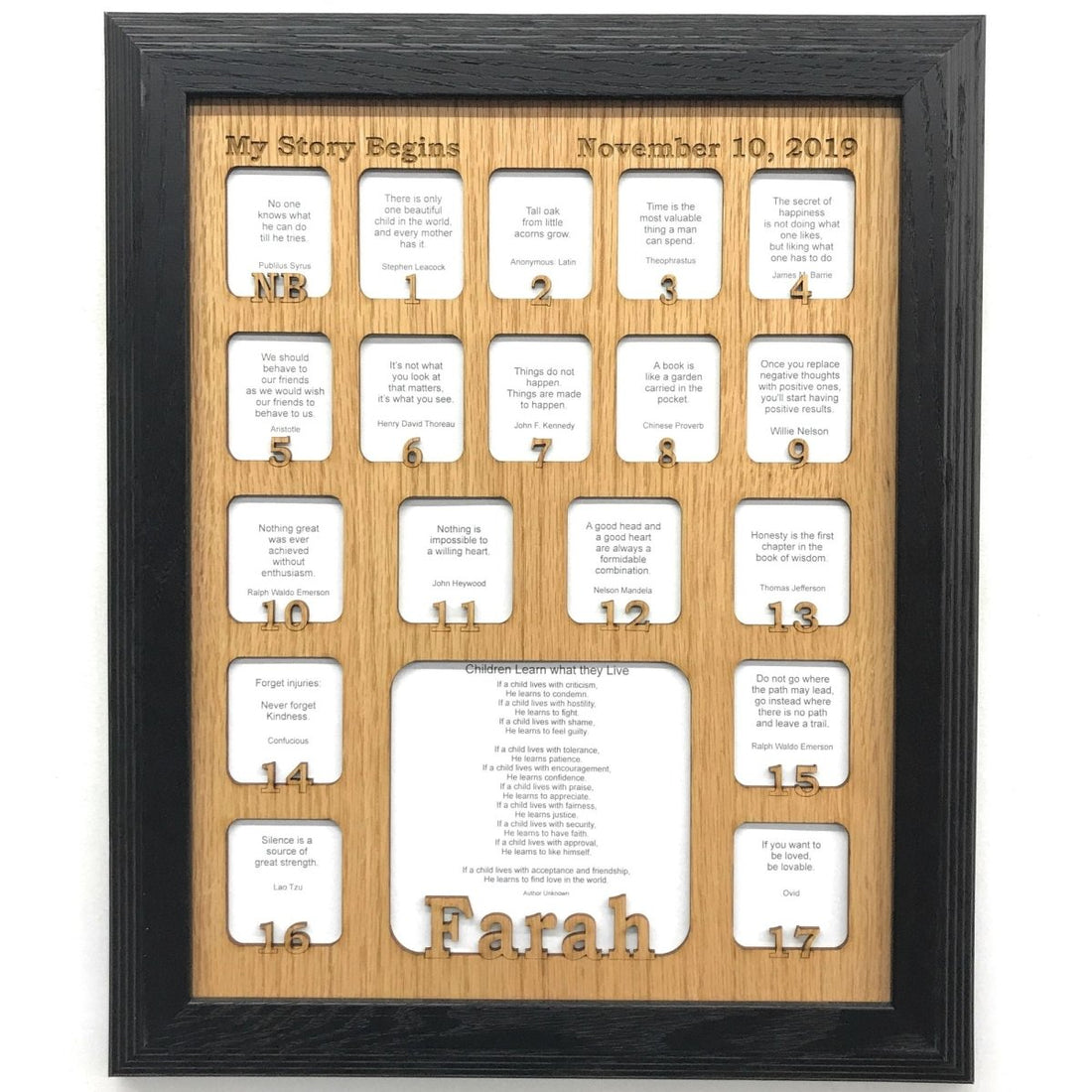 Newborn-18 Picture Frame